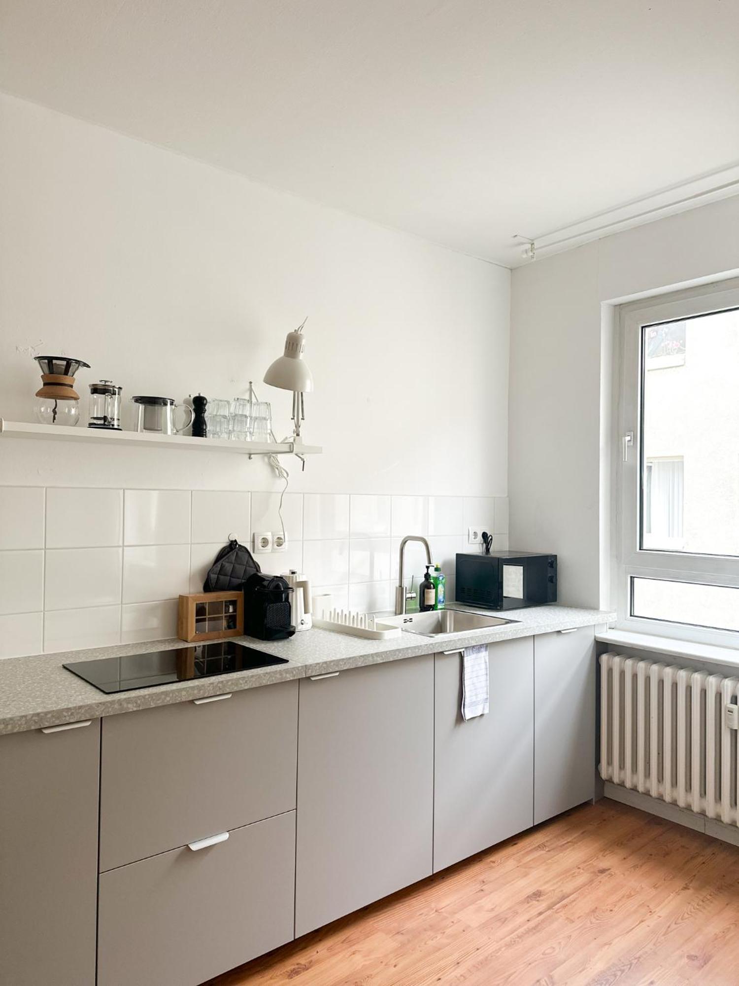 Apartamento Nook Design-apartments Mit Kueche, Duschbad, Neben U-bahn Station Aber Ruhig Gelegen